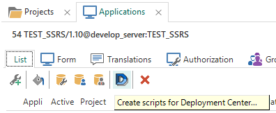 Applications deployer task