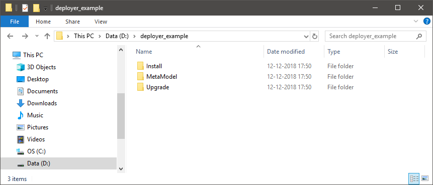 Deployer task result