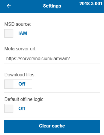 Mobile GUI IAM meta source